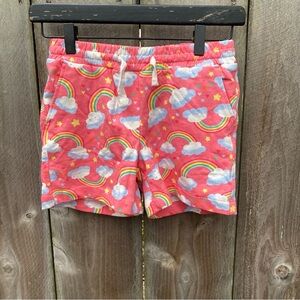 NWT Girls Tailor Vintage Strawberry Ice Rainbow Cloud Shorts Heart Pocket 10